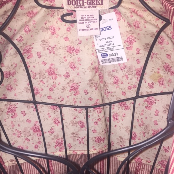 🐝 NWT brick red and cream blazer - Juniors - Picture 7 of 8